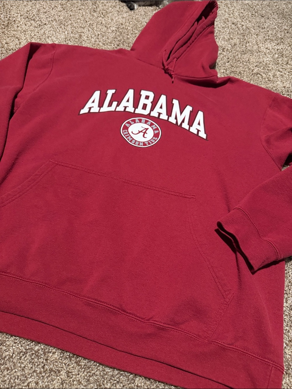 Alabama Crimson Tide heavyweight hoodie (XL) EUC!